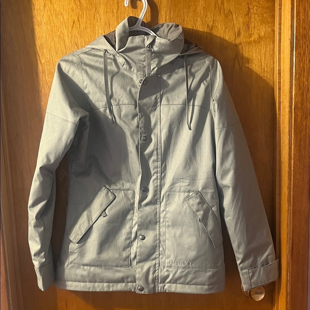 Burton Men's Gray Ski/ Winger Hooded Jacket XS